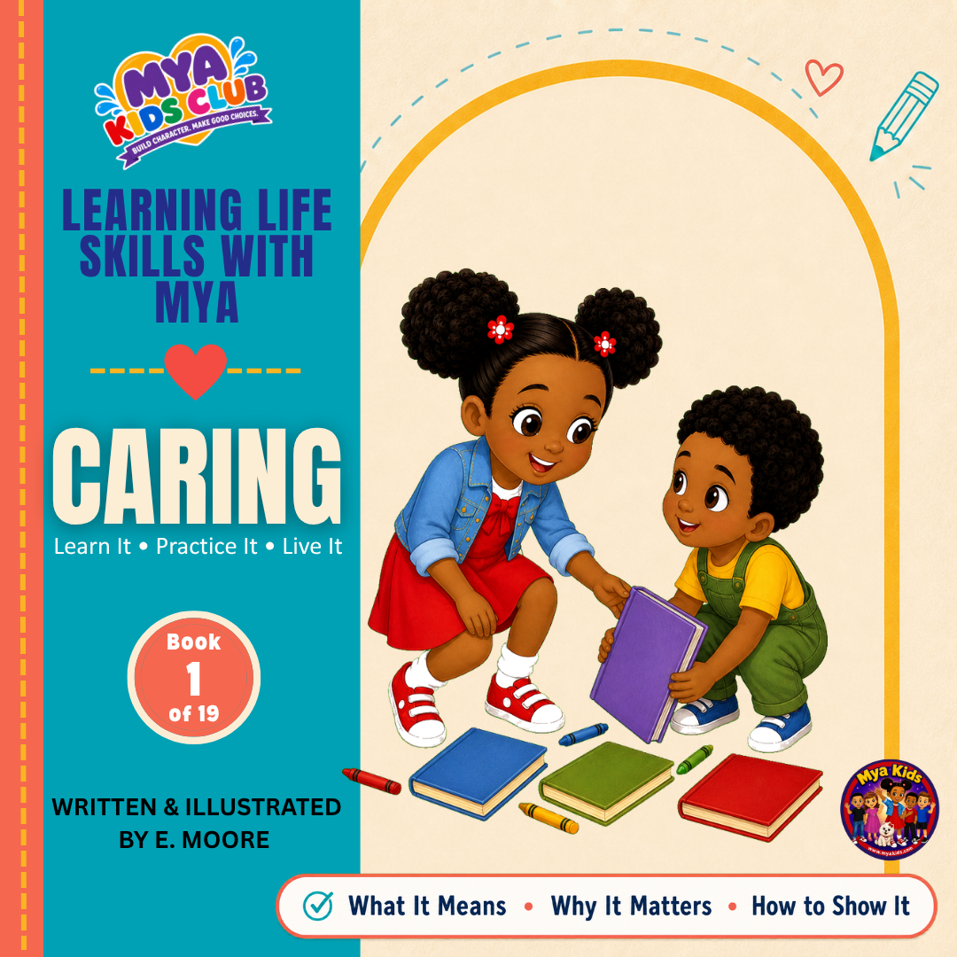 Caring book cover