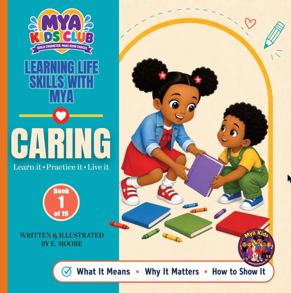 Caring book cover