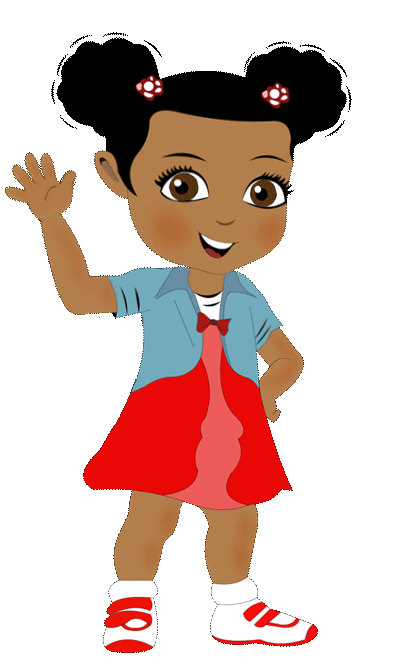 Mya Character Waving